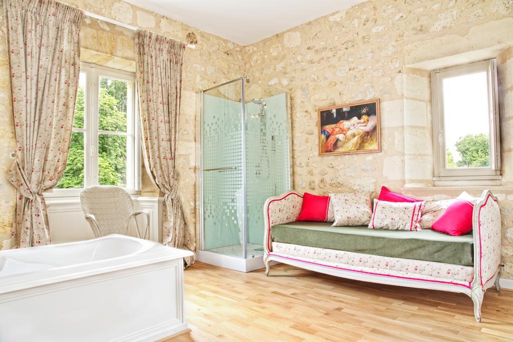 Saint-Sulpice-et-Cameyrac Chateau Lamothe Du Prince Noir - B&B חדר תמונה